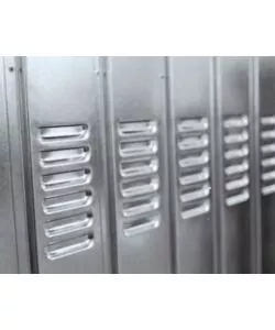 PORTA MONOLAMIERA ZINCATA PER CANTINE, 80X200 CM